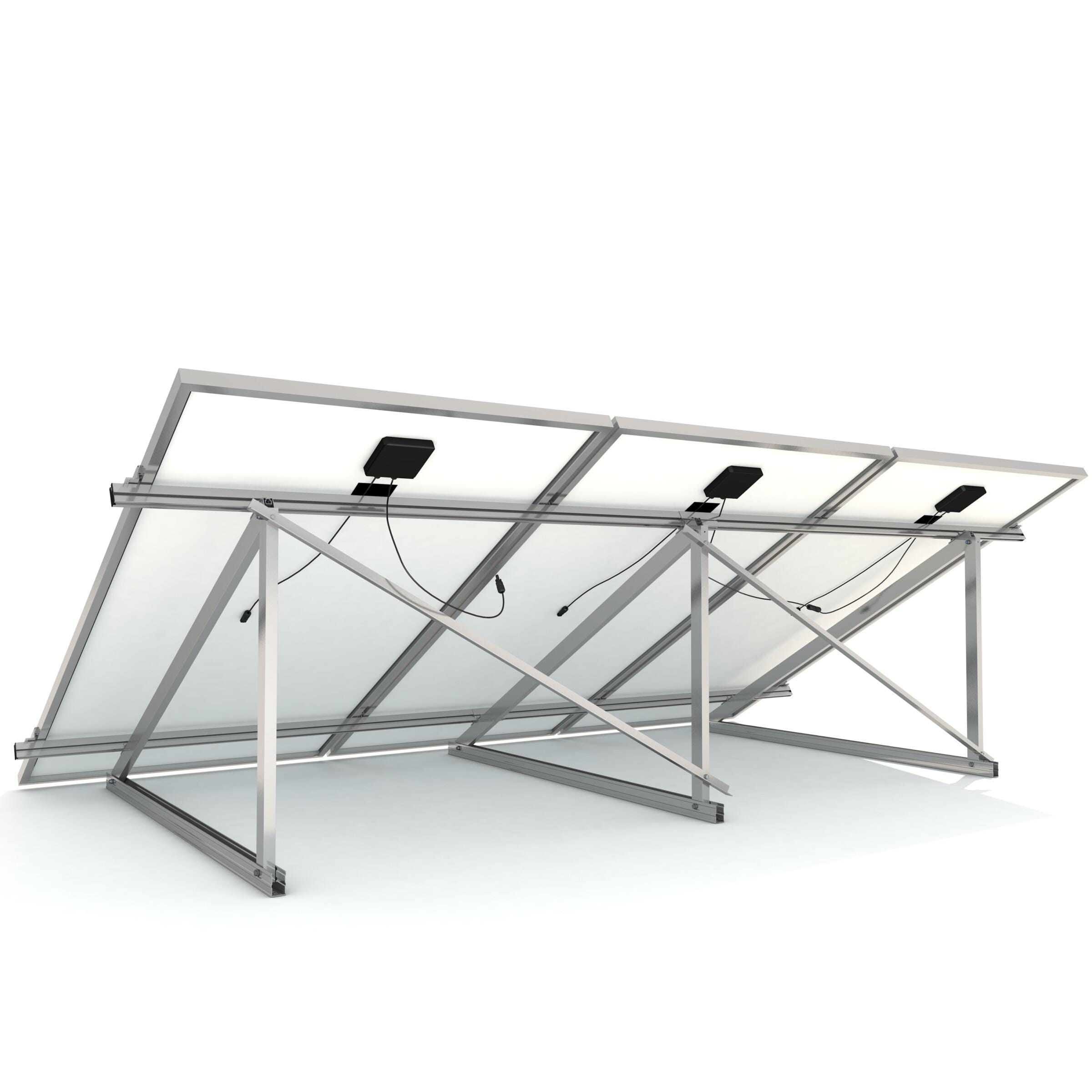 SUNFER - 11V4-30-C Soporte inclinado cerrado, vertical