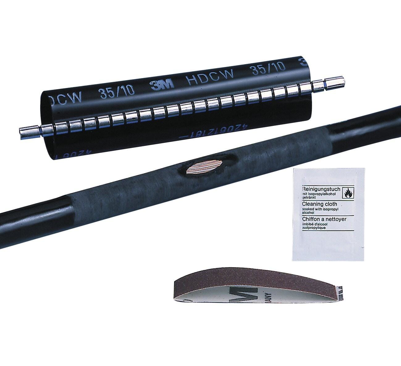 3M MERCADOS ELECTRICOS - 3M™ Tubo HDTCW Termorretráctil manguito abierto 110 - 30 - 250