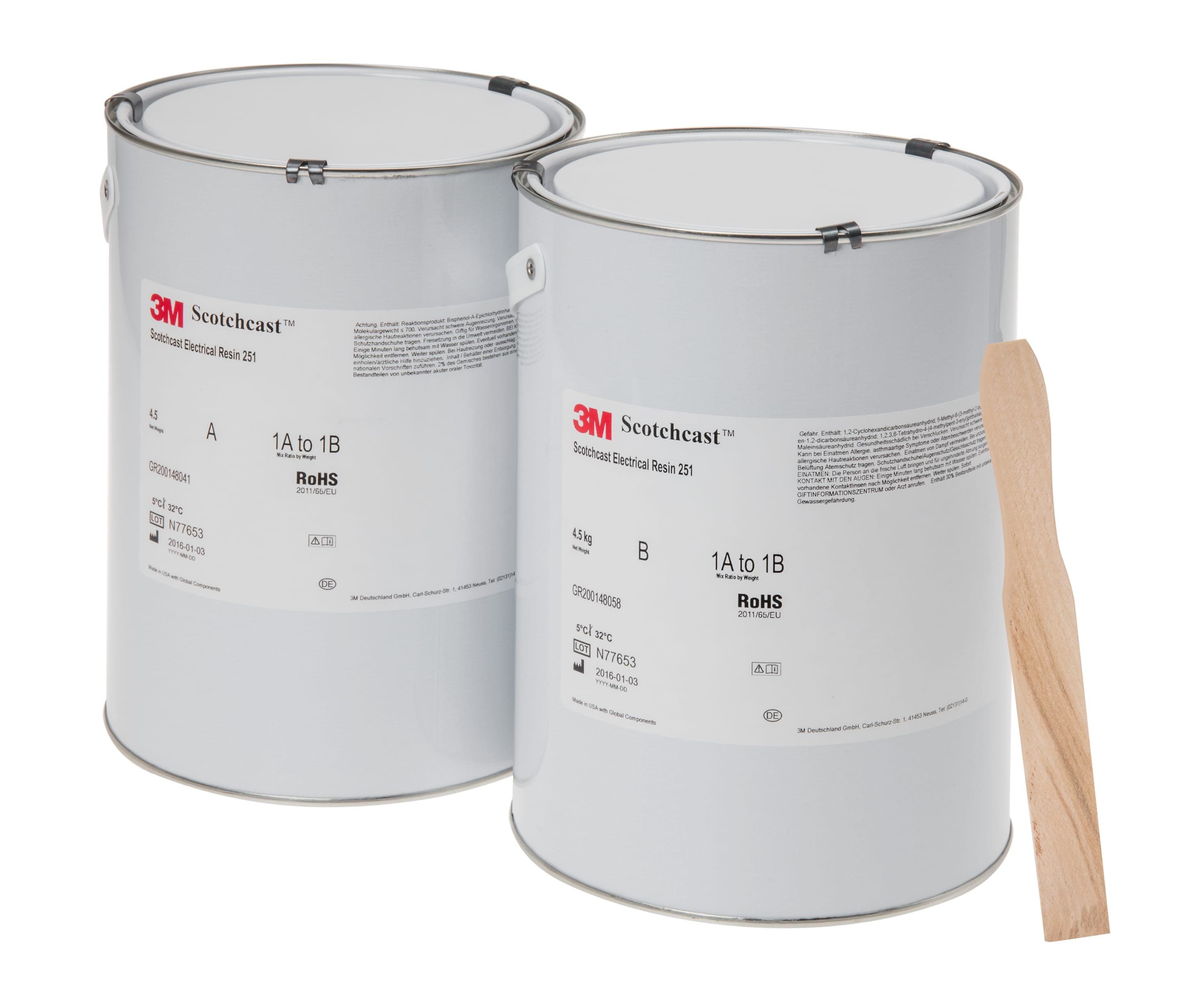 3M MERCADOS ELECTRICOS - 3M™ Scotchcast™ Resina Electrica nº 241 Marrón  6.35 Kg