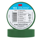 3M MERCADOS ELECTRICOS - 3M™ Temflex™ 165 Cinta PVC, Verde, 15 mm x 10 m