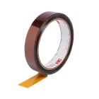 3M MERCADOS ELECTRICOS - 3M™ 92 Cinta de poliimida, MC6, hasta 180º, Adhesivo de silicona, 38 mm x 33 m