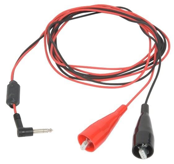 3M MERCADOS ELECTRICOS - 3M™ Dynatel™ Cabo 2876 de ligação direta (cabo preto-vermelho) pinças grandes