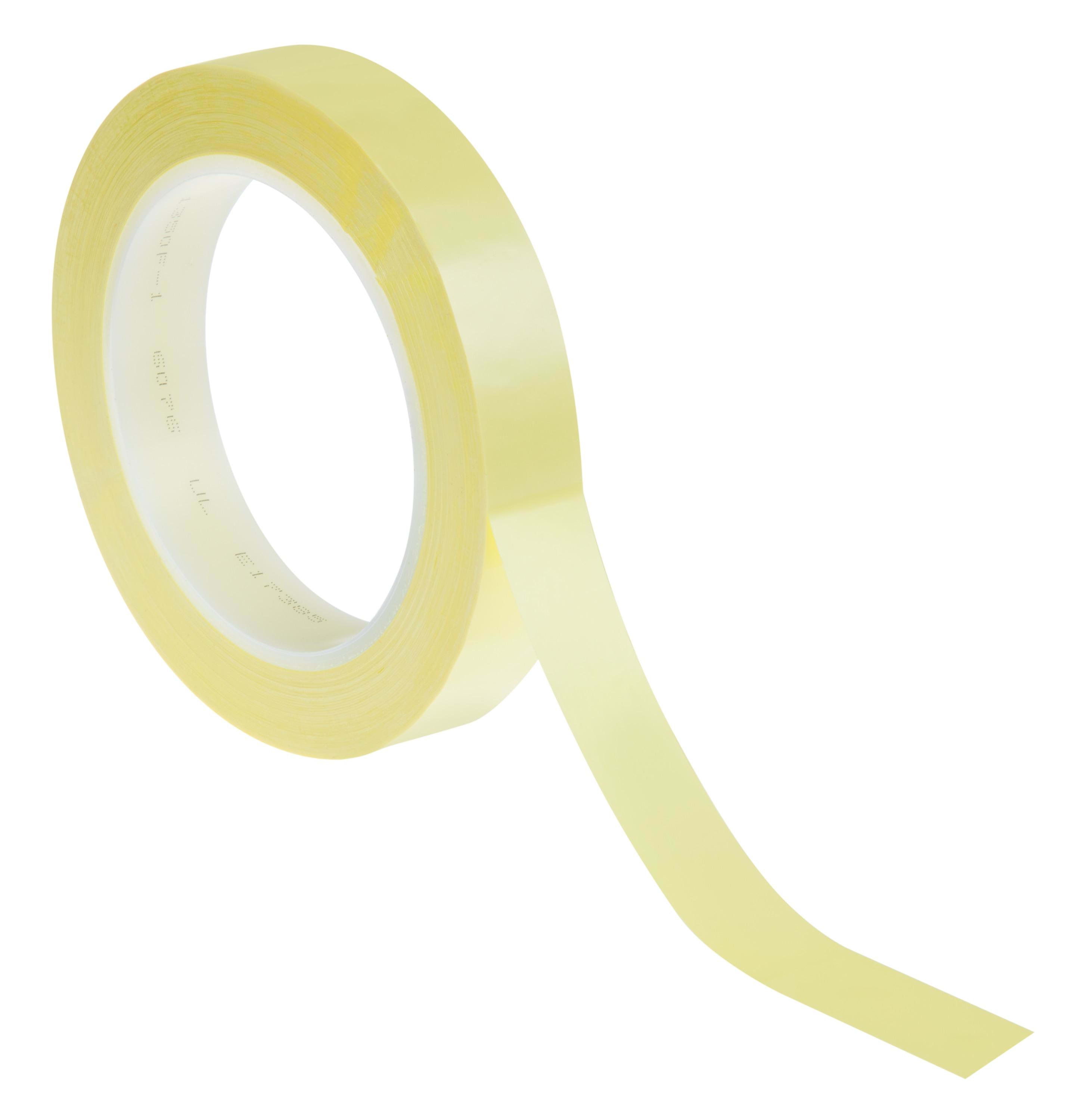 3M MERCADOS ELECTRICOS - 3M™ 1350F-1 Cinta adhesiva, MC12, 19 mm x 66 m x 0.06 mm, Amarillo