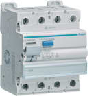 HAGER - Interruptor diferencial 4P 63A 30mA tipo A para terciario