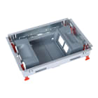 LEGRAND - Soporte portamecanismos caja suelo rectangular-mecanismos posición vertical-8m