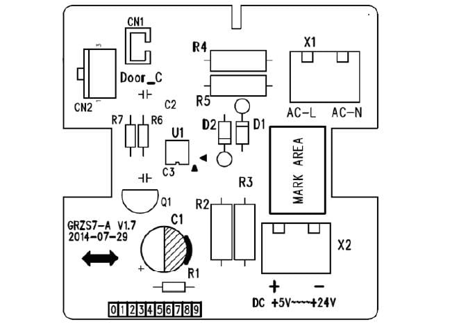 HEIWA - MODULO DE CONTROL PARA CONTACTO DE VENTANA HODS-V2