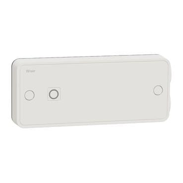 Schneider Electric - Actuador conectado, Wiser, 16 A, control de calor, blanco