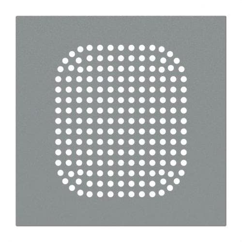 NIESSEN - Tapa timbre /altavoz/ zumbador Serie Vega gris niebla