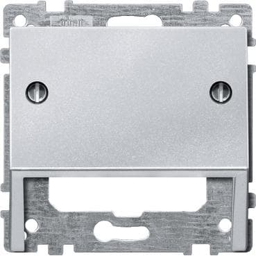 Schneider Electric - Salida inclinada system M para conectores de datos y comunicaciones Aluminio