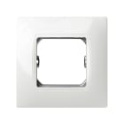 SIMON - Placa monobloc SIMON 27 85x85mm blanco nieve