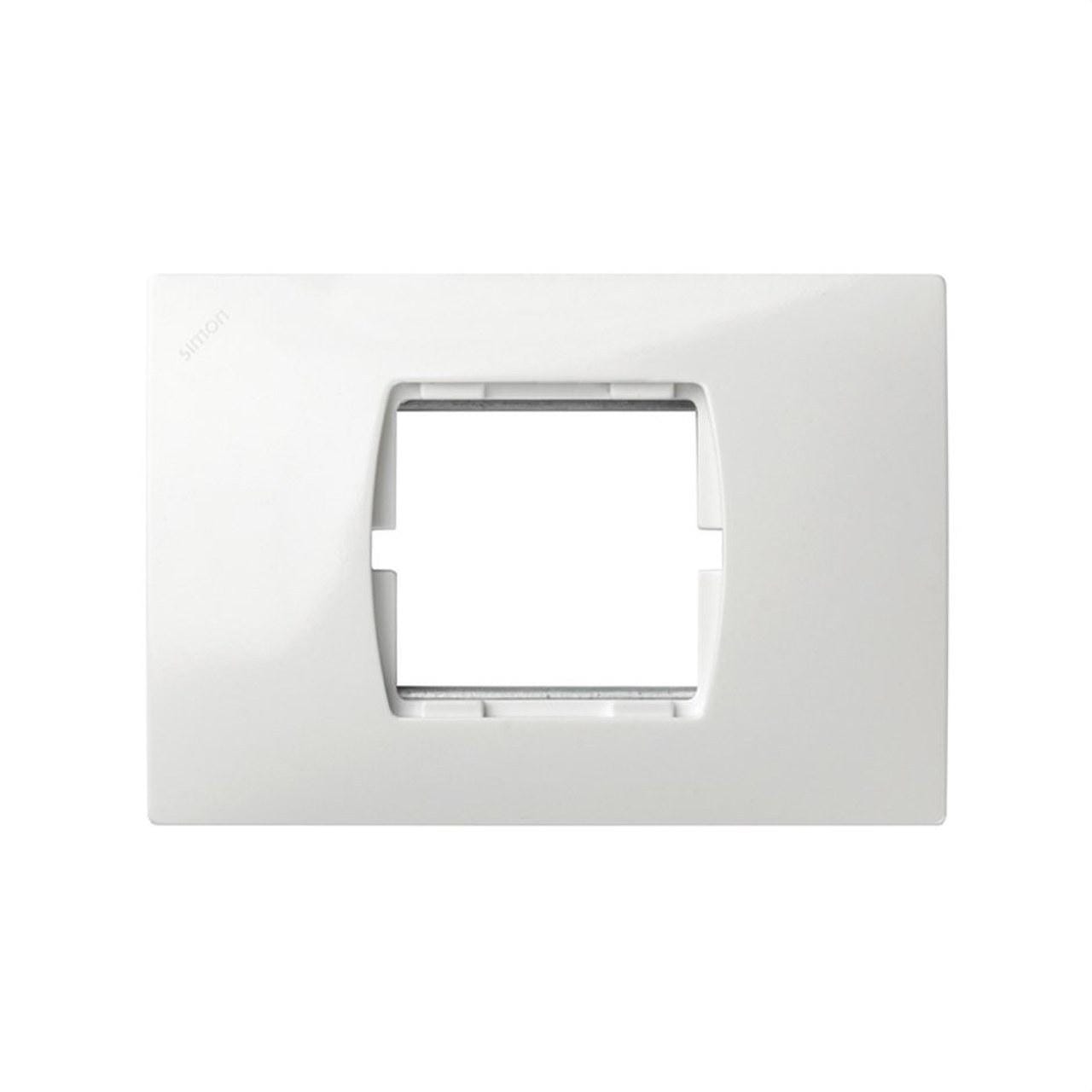 SIMON - Placa americana SIMON 27 123x85mm blanco nieve