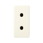SIMON - Base enchufe SIMON 27 bipolar estrecho sin TT 10/250 marfil