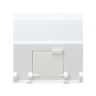 SIMON - Base adaptadora universal SIMON 27 para conexiones informáticas blanco nieve