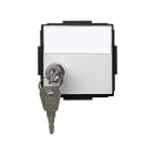 SIMON - Tapa SIMON 27 SCUDO con llave blanco