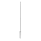 LEGRAND - Columna clip dir-4 compartimentos-H 3,35 m-cuerpo aluminio y tapas PVC- Blanco