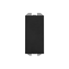 SIMON - Interruptor pulsante SIMON 270-EMPOTRAR 16 AX estrecho negro mate