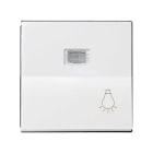 SIMON - Manecilla luz SIMON 28 para luminoso con piloto blanco nieve