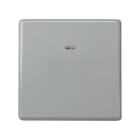 SIMON - Pulsador N SIMON 27 con módulo luminoso 10AX 250V gris