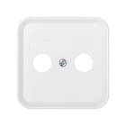 SIMON - Placa SIMON 31 para toma R-TV 0 blanco