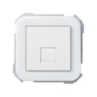 SIMON - Tapa informática SIMON 31 con 1 conector universal blanco nieve