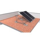 SUNFER - 10V6-15-C Soporte inclinado cerrado, vertical
