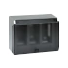 SIMON - Caja tapa superficie SIMON 500 CIMA con 3 módulos aluminio