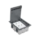 SIMON - Kit suelo técnico SIMON 500 CIMA con 3 módulos para 2 RJ45 blanco