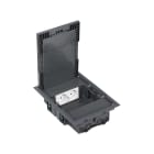 SIMON - Kit suelo profundidad reducida SIMON 500 CIMA con 2 módulos para 2 RJ45 blanco