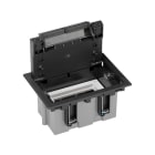 SIMON - Caja suelo SIMON 500 CIMA con 1 módulo 70mm grafito