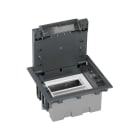 SIMON - Caja suelo SIMON 500 CIMA con 2 módulos 70mm gris
