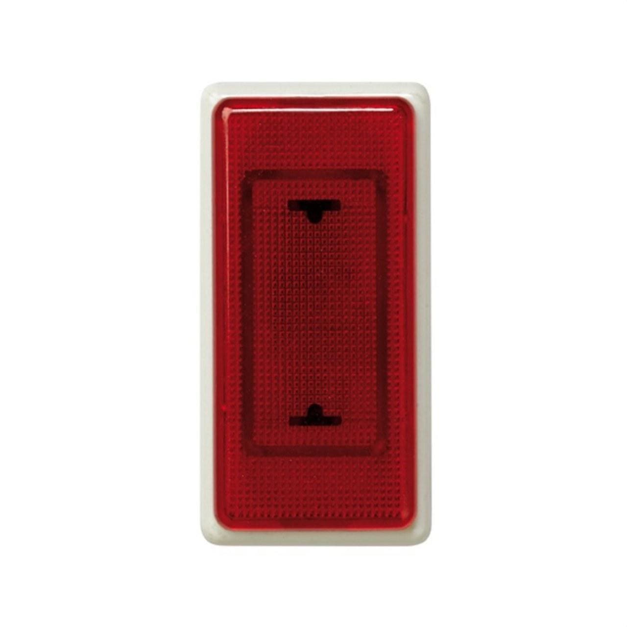 SIMON - Señalizador SIMON 27 rojo marfil