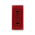 SIMON - Señalizador SIMON 27 rojo marfil