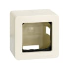 SIMON - Caja de superficie Simon 27 para 1 elemento marfil
