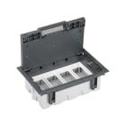 SIMON - Caja suelo SIMON 500 CIMA con 4 módulos 70mm gris