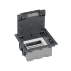 SIMON - Caja suelo SIMON 500 CIMA con 2 módulos 90mm gris