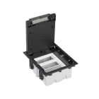 SIMON - Caja suelo SIMON 500 CIMA con 3 módulos 90mm grafito