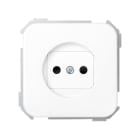 SIMON - Base enchufe SIMON 31 normal con seguridad 2P 16A 250V blanco nieve