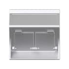 SIMON - Placa V&D inclinada CG SIMON 500 CIMA 2 módulos aluminio