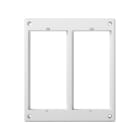 SIMON - Marco portamecanismos SIMON 500 CIMA caja suelo con 2 módulos blanco