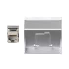 SIMON - Placa V&D inclinada CG SIMON 500 CIMA conector 6A FTP aluminio