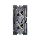 SIMON - Base enchufe SIMON 500 CIMA doble schuko por corte sin tapa
