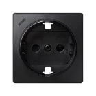 SIMON - Tapa enchufe SIMON 73 LOFT bipolar TT lateral grafito