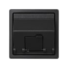 SIMON - Soporte SIMON 73 LOFT para con 1 conector RJ45 grafito