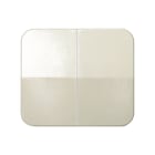 SIMON - Tecla SIMON 75 doble para interruptores conmutadores marfil