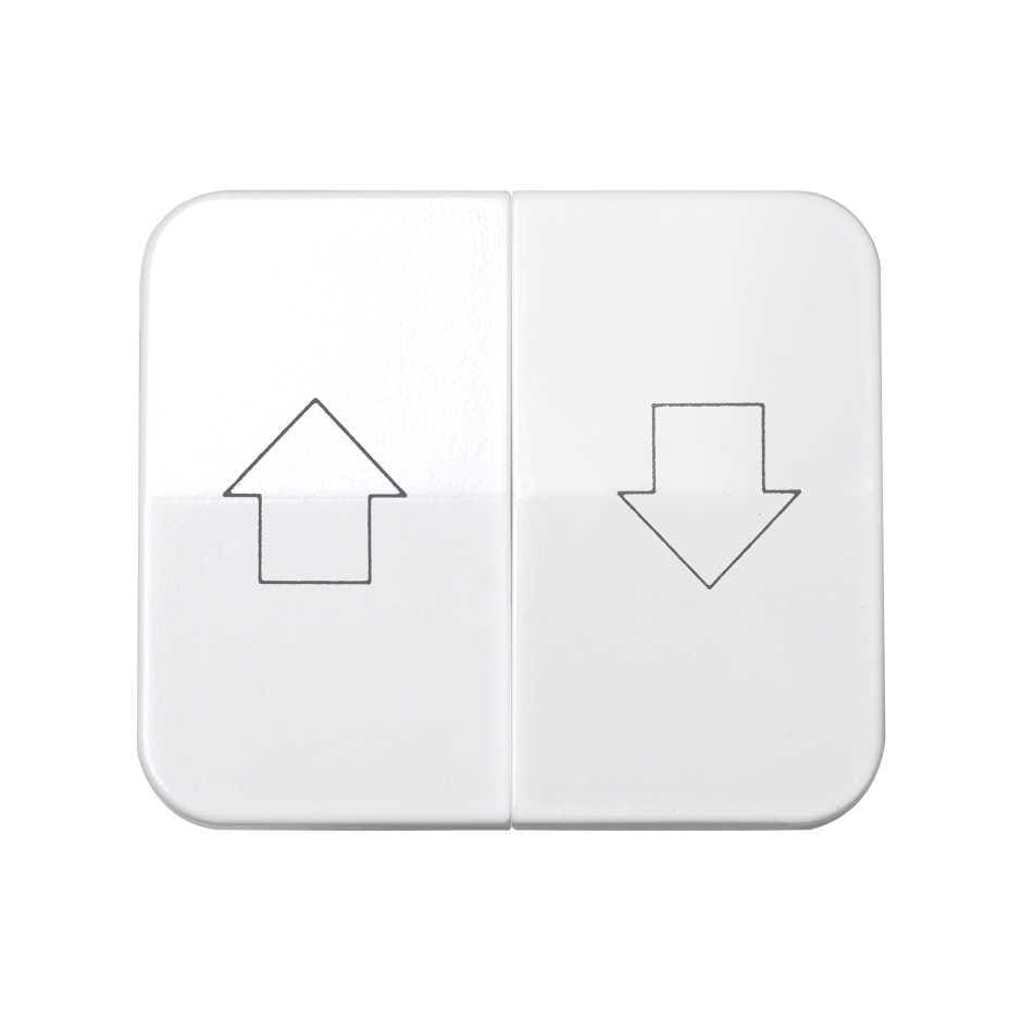 SIMON - Tecla SIMON 75 para interruptor persiana blanco nieve