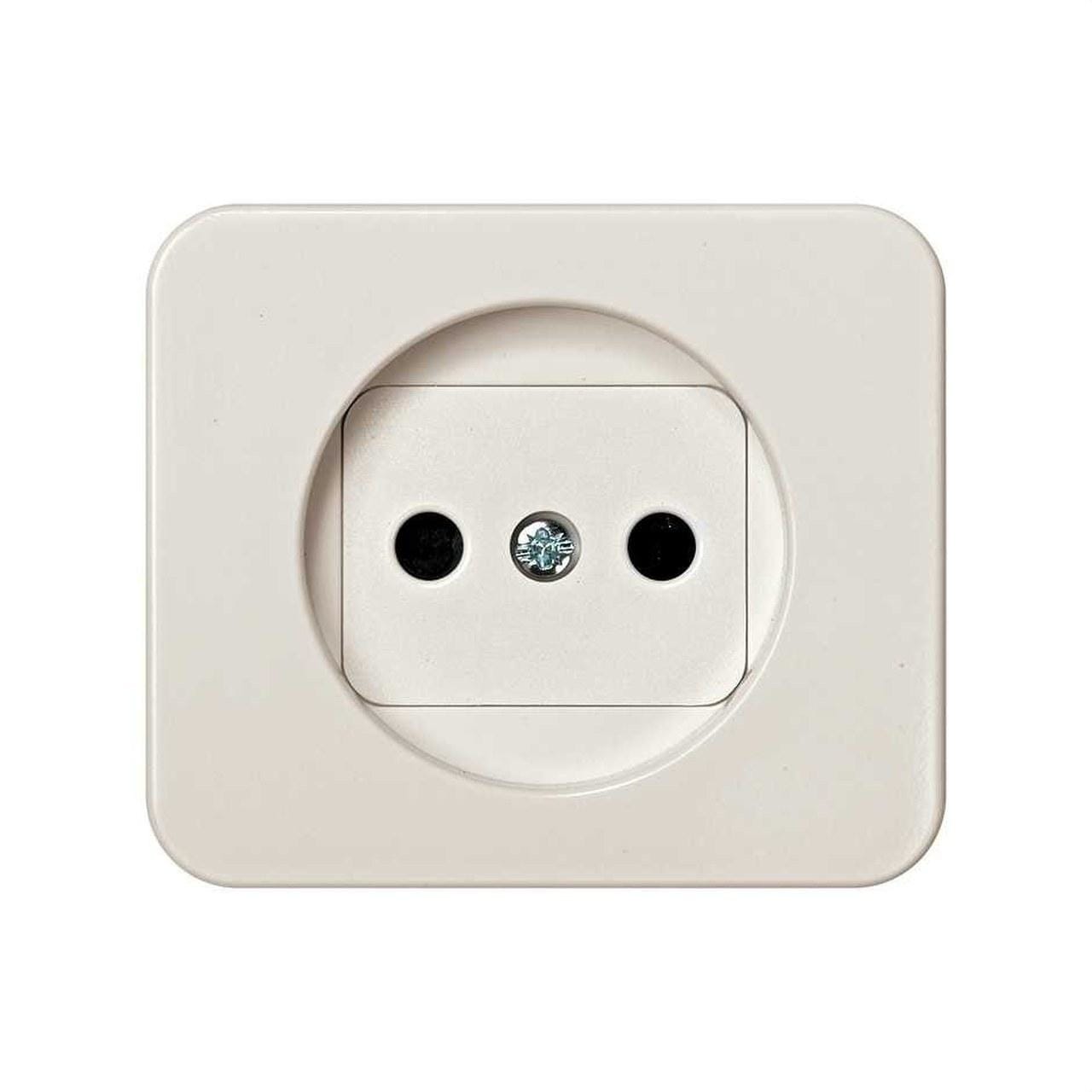 SIMON - Tapa enchufe SIMON 75 2P seguridad marfil