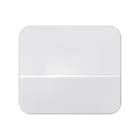 SIMON - Placa SIMON 75 para salida de cable blanco nieve