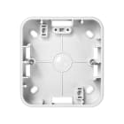 SIMON - Caja superficie SIMON 75 con 1 elemento baja blanco nieve
