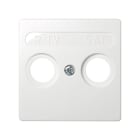 SIMON - Tapa SIMON 73 LOFT toma R-TV+satélite blanco