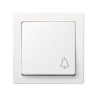 SIMON - Pulsador SIMON 73 LOFT blanco